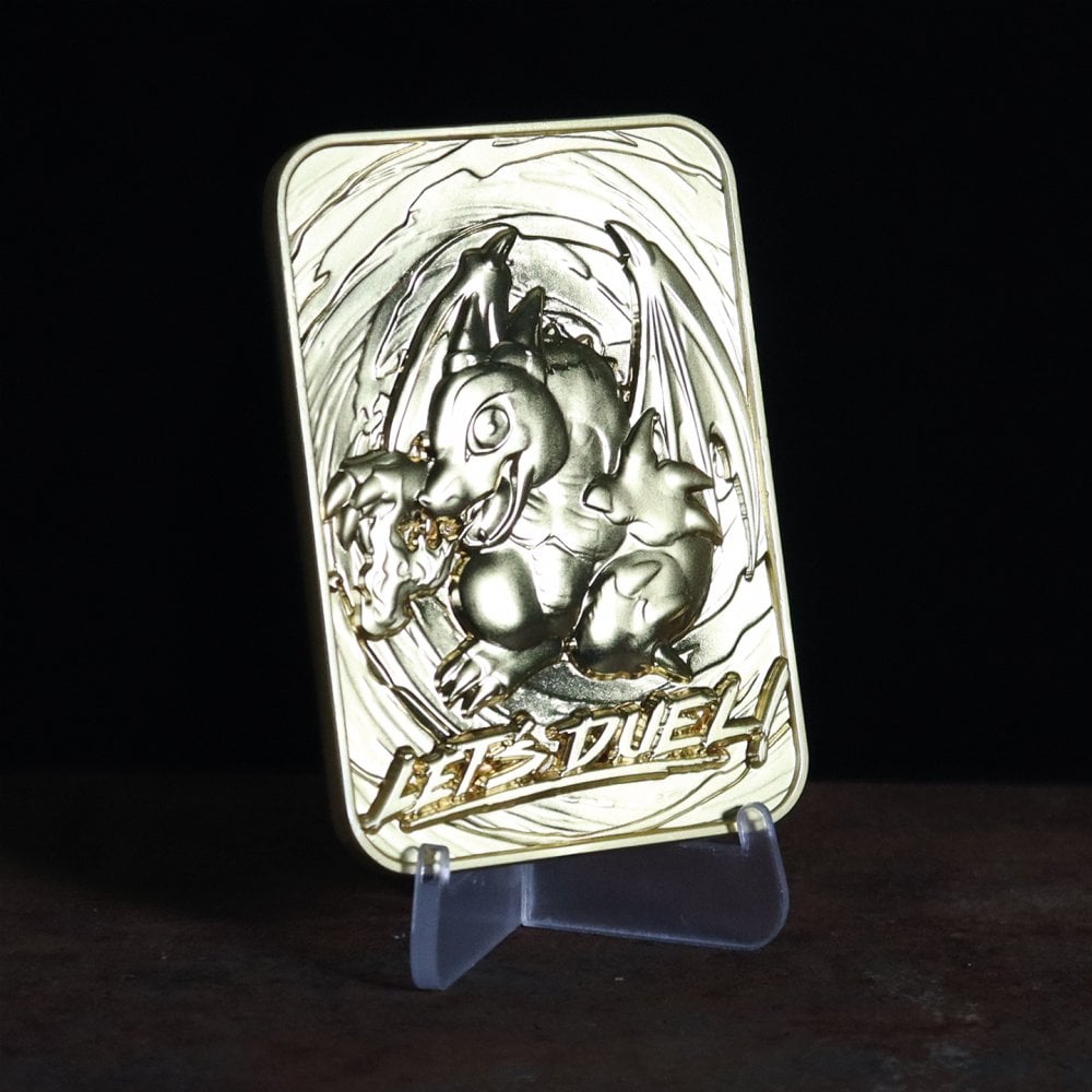 Yu-Gi-Oh! Limited Edition 24K Gold Plated Collectible - Baby Dragon - Bstorekw