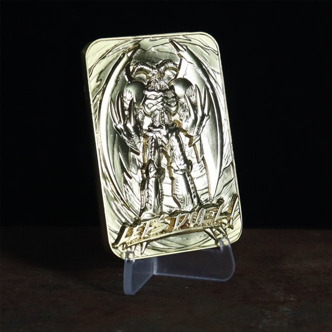 Yu-Gi-Oh! Limited Edition 24K Gold Plated Collectible - Summoned Skull - Bstorekw