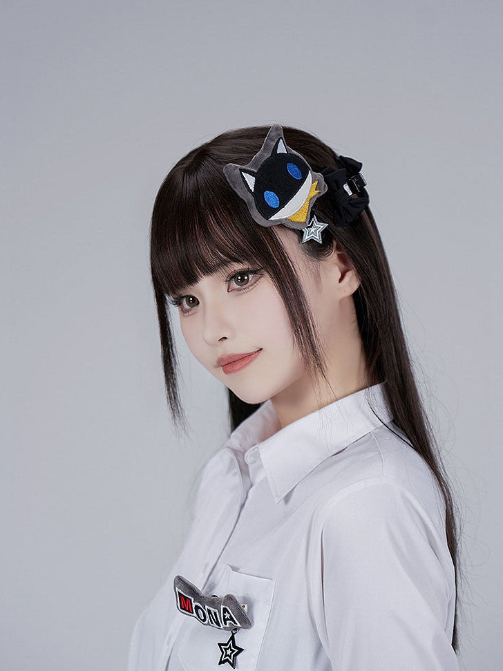 Persona 5 Royal Fluffy Hairpin: Mona Ver.