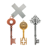 SILENT HILL 2 Set of Replica Keys