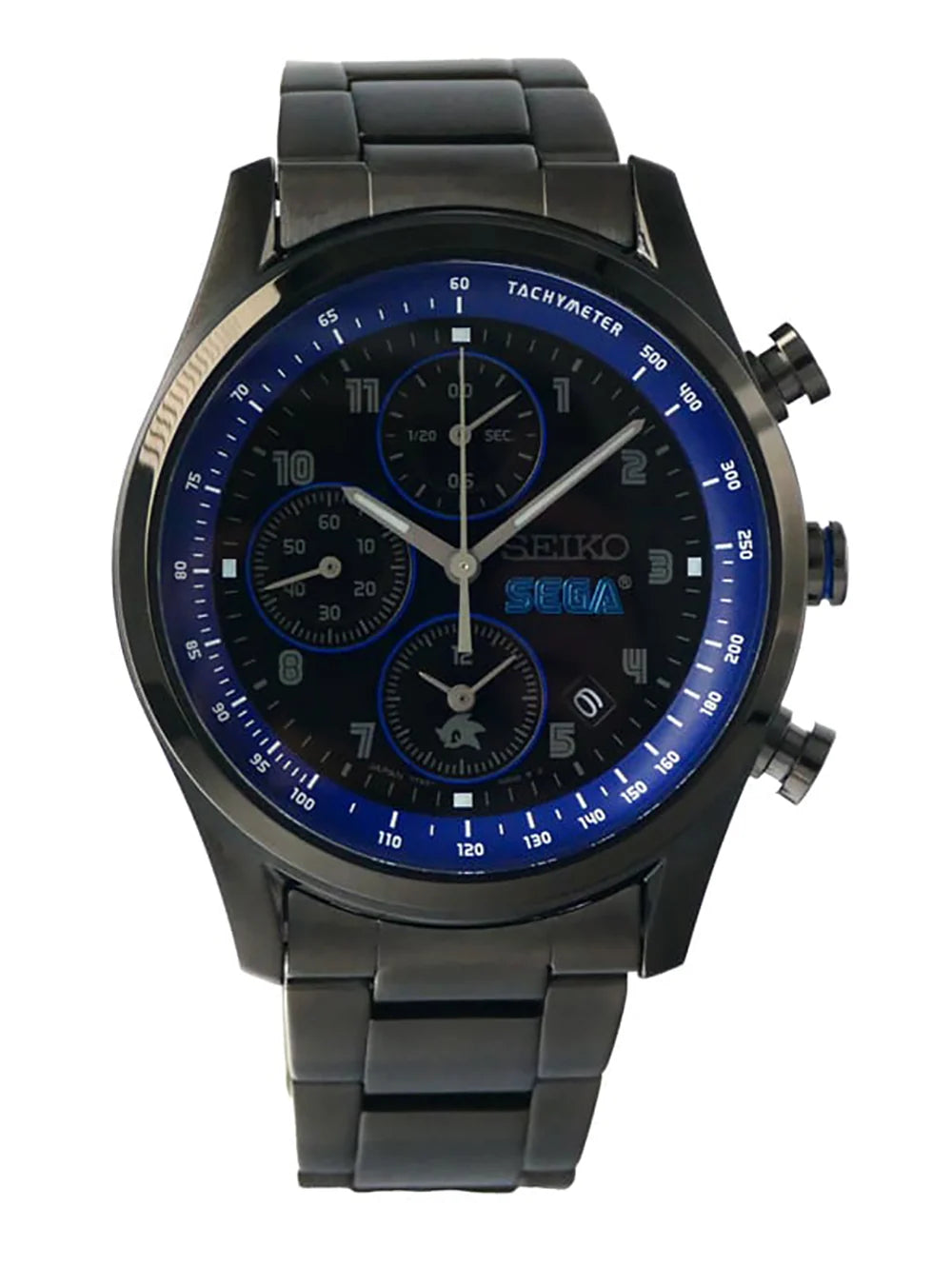 SEGA 65TH ANNIVERSARY SEIKO COLLABORATION WATCH BLACK MODEL