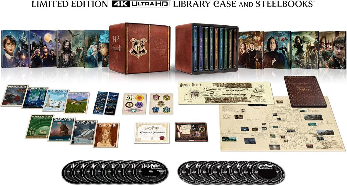 Harry Potter 25th Anniversary SteelBook Collection 4K