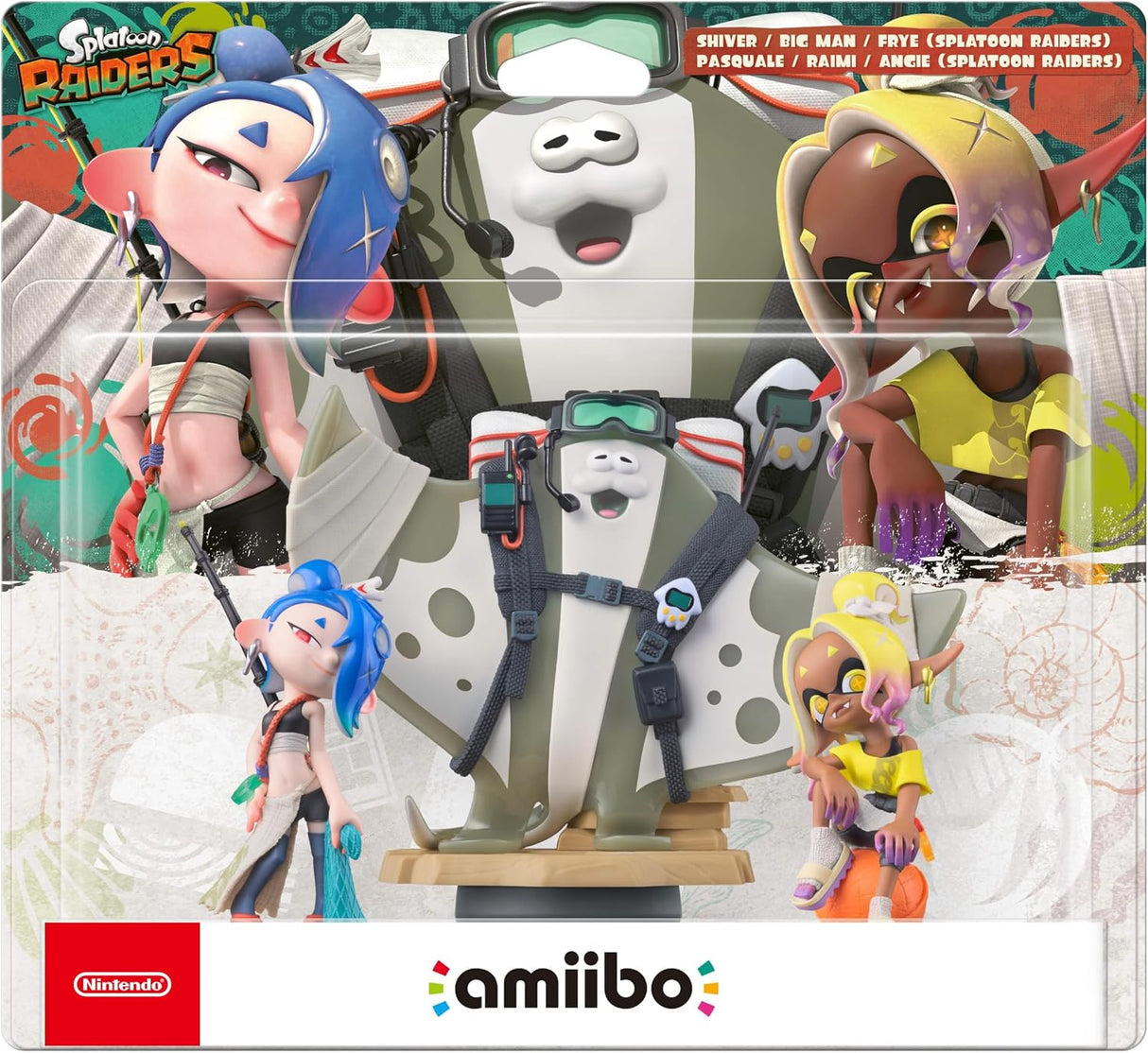 amiibo - Mako/Mantaro/Muri (Splatoon Raiders)