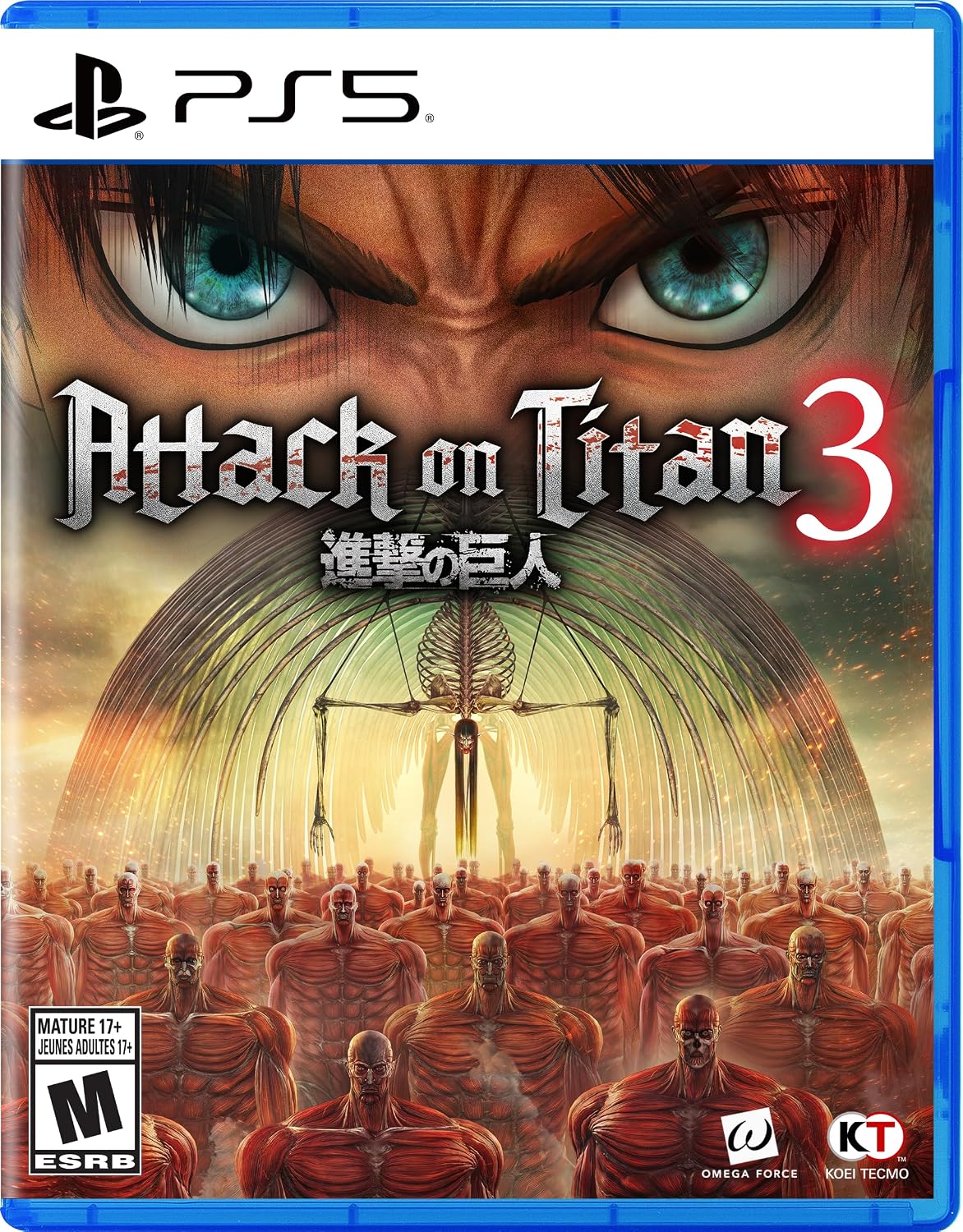 Attack on Titan 3: SteelBook Launch Edition PS5 R1