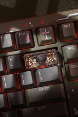 The Dark Ages Mecha Dragon Artisan Keycap