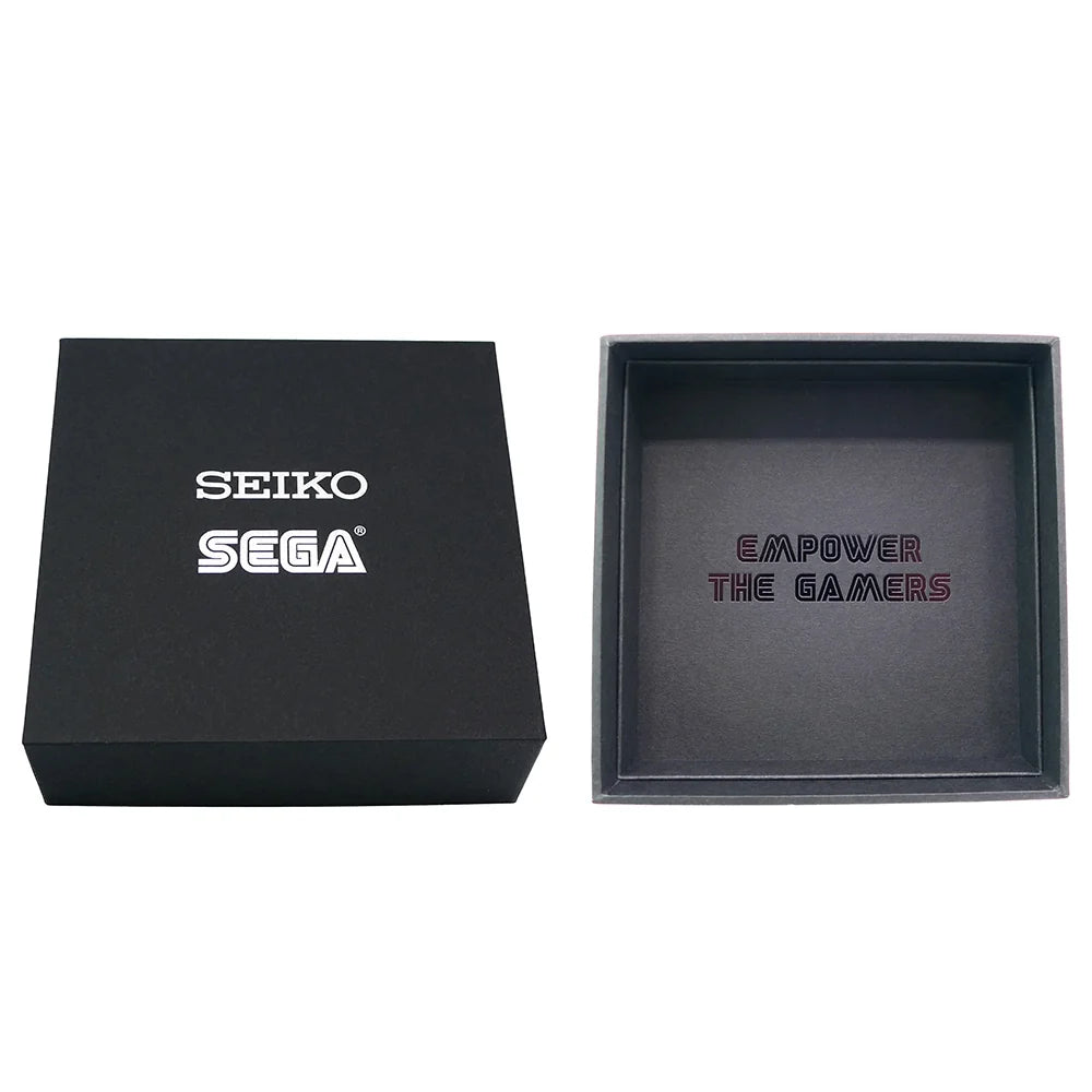 SEGA 65TH ANNIVERSARY SEIKO COLLABORATION WATCH BLACK MODEL