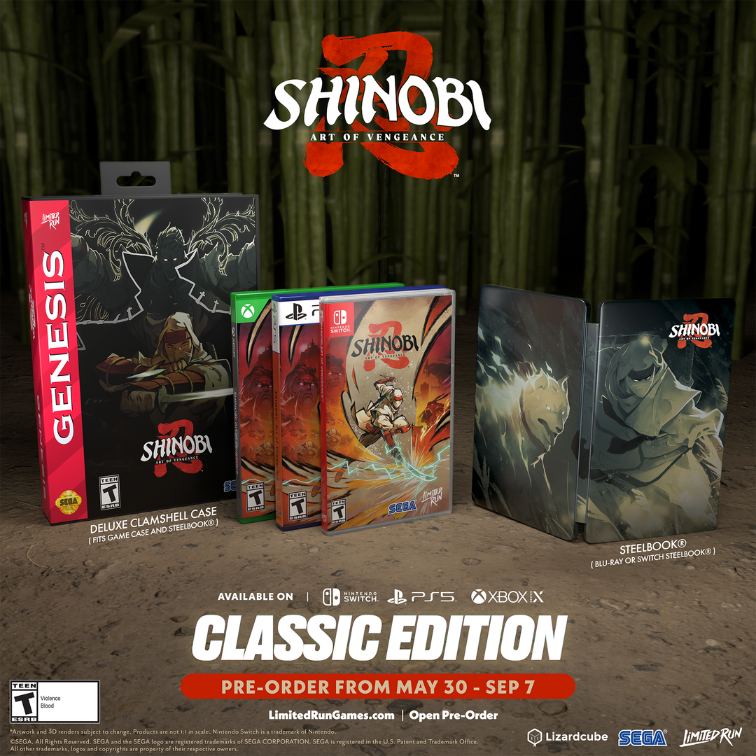 SHINOBI: Art of Vengeance Classic Edition PS5 R1