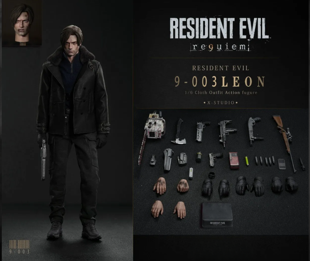 Resident Evil Requiem Leon Kennedy 1/6 Action figure
