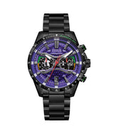 Solvil Et Titus x Evangelion Eva-01 Limited Edition Chronograph Quartz Stainless Steel Watch