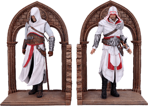 Assassins Creed Altair and Ezio Library Bookends (24.5cm) - Bstorekw