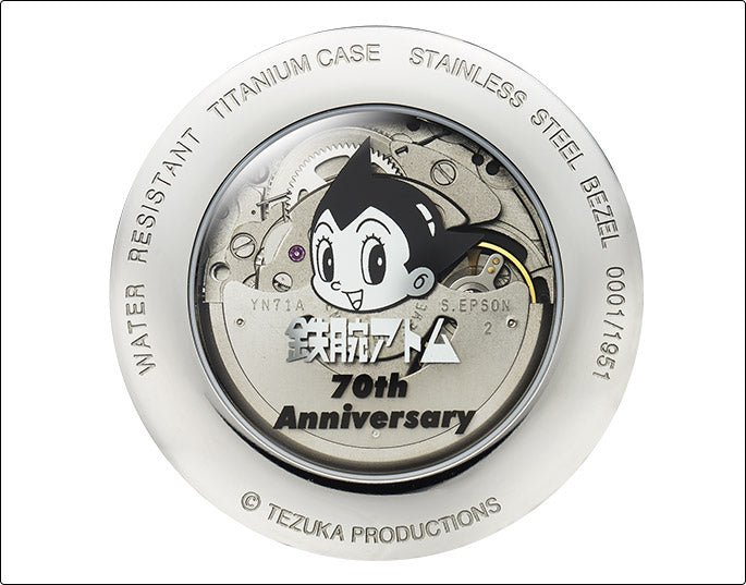 Astro Boy 70th Anniversary Watch By Atom (large Size) - Bstorekw