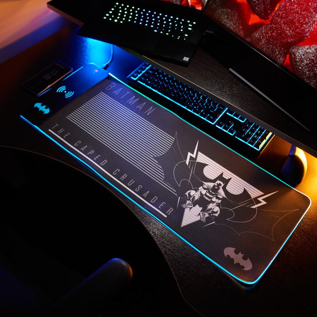 Batman - Oversize Gaming Mat & Mobile Charger - Bstorekw