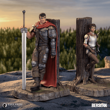 Berserk: Guts & Casca Bookends - Bstorekw