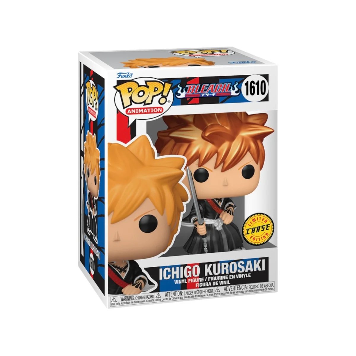 Bleach - Ichigo Kurosaki #1610 (Metallic Chase) Funko Pop - Bstorekw