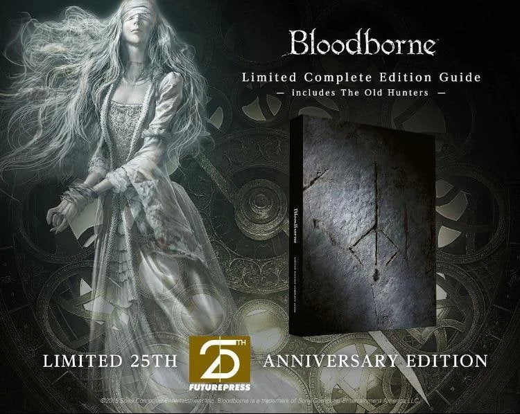 Bloodborne Complete Guide 25th Anniversary Edition Hardcover - Bstorekw