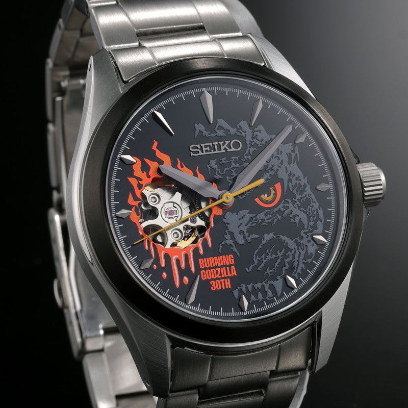 Burning Godzilla 30th Anniversary Seiko Collaboration Model Watch - Bstorekw