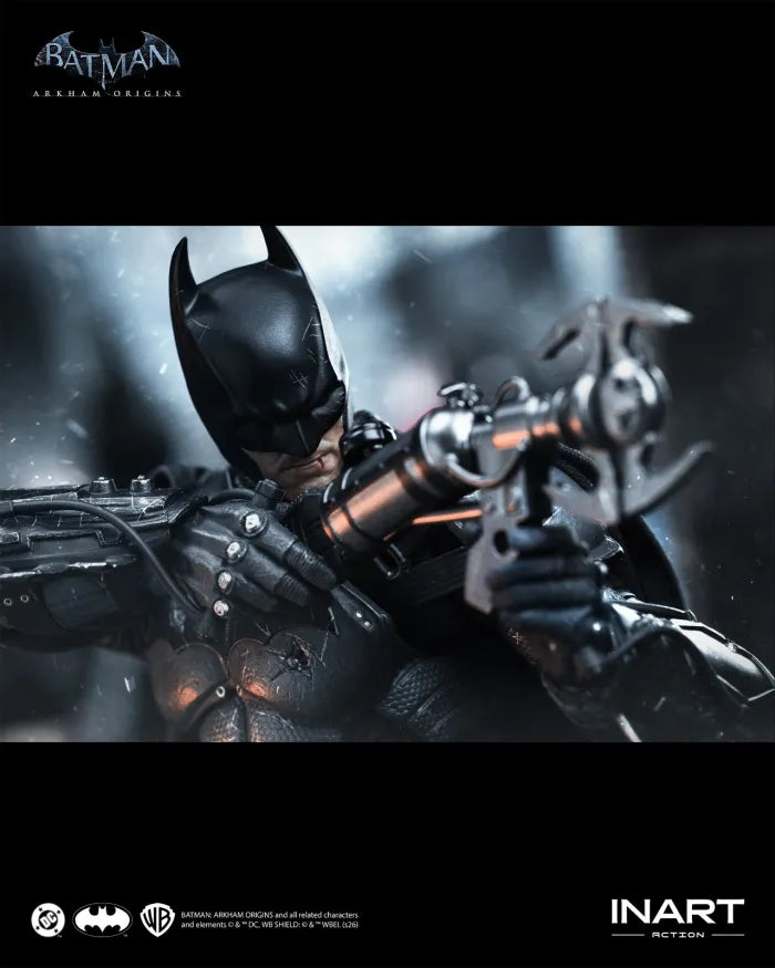 Batman: Arkham Origins - Batman (Battle Damaged Version)  By In Art 1/12 Scale