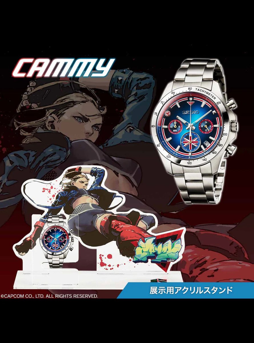 Cammy White Street Fighter 6 X Seiko limited edition Watch - Bstorekw