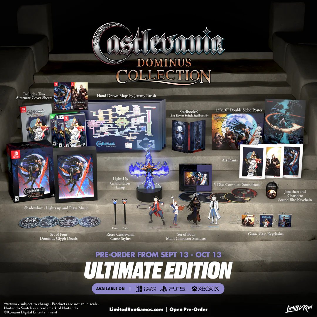 Castlevania Dominus Collection Ultimate Edition - Nintendo Switch - Bstorekw