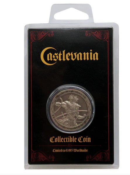 Castlevania Limited Edition Collectible Coin - Bstorekw