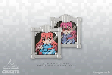 Celeste Double Mirror Lenticular Pin - Bstorekw