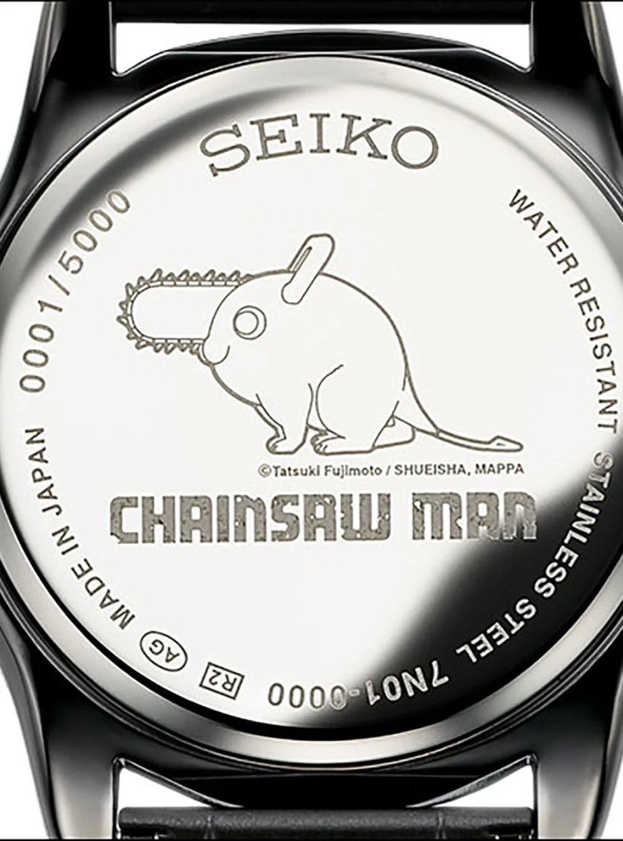 Chainsaw Man X Seiko Limited Edition Watch - Bstorekw