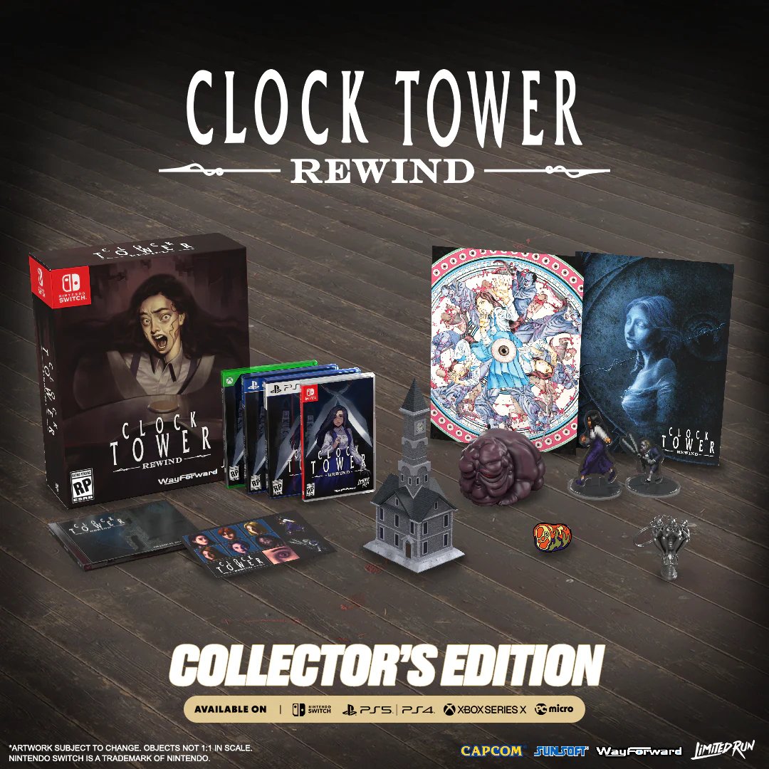 CLOCK TOWER REWIND COLLECTOR'S EDITION Nintendo Switch - Bstorekw