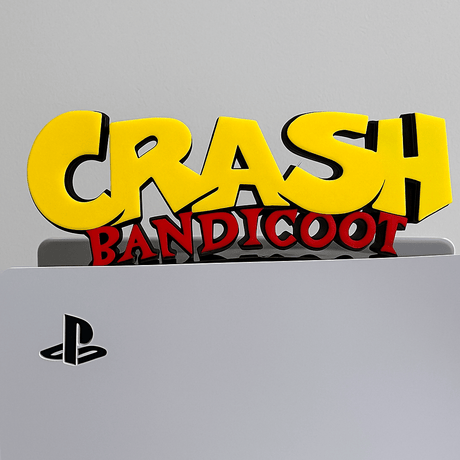 Crash Bandicoot Logo - Decoration logo - Bstorekw