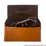 Dragon Quest Gold Foil Stamping Emblem Of Loto Glasses Case - Bstorekw