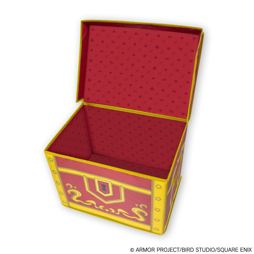 Dragon Quest Smile Slime Folding Storage Box Red Treasure Chest - Bstorekw