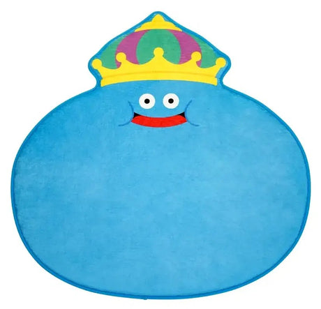 Dragon Quest Smile Slime King Slime Fluffy Floor Mat - Bstorekw