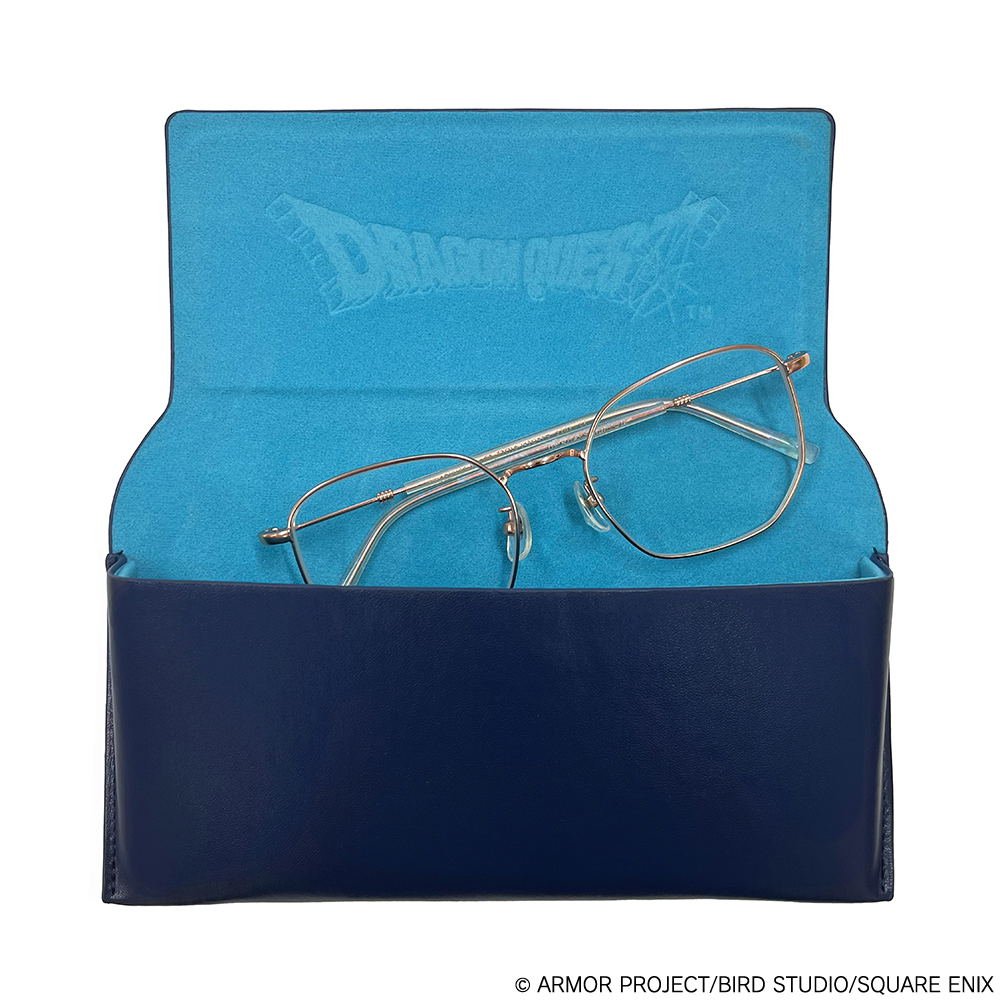 Dragon Quest Smile Slime Slime Embroidery Glasses Case - Bstorekw