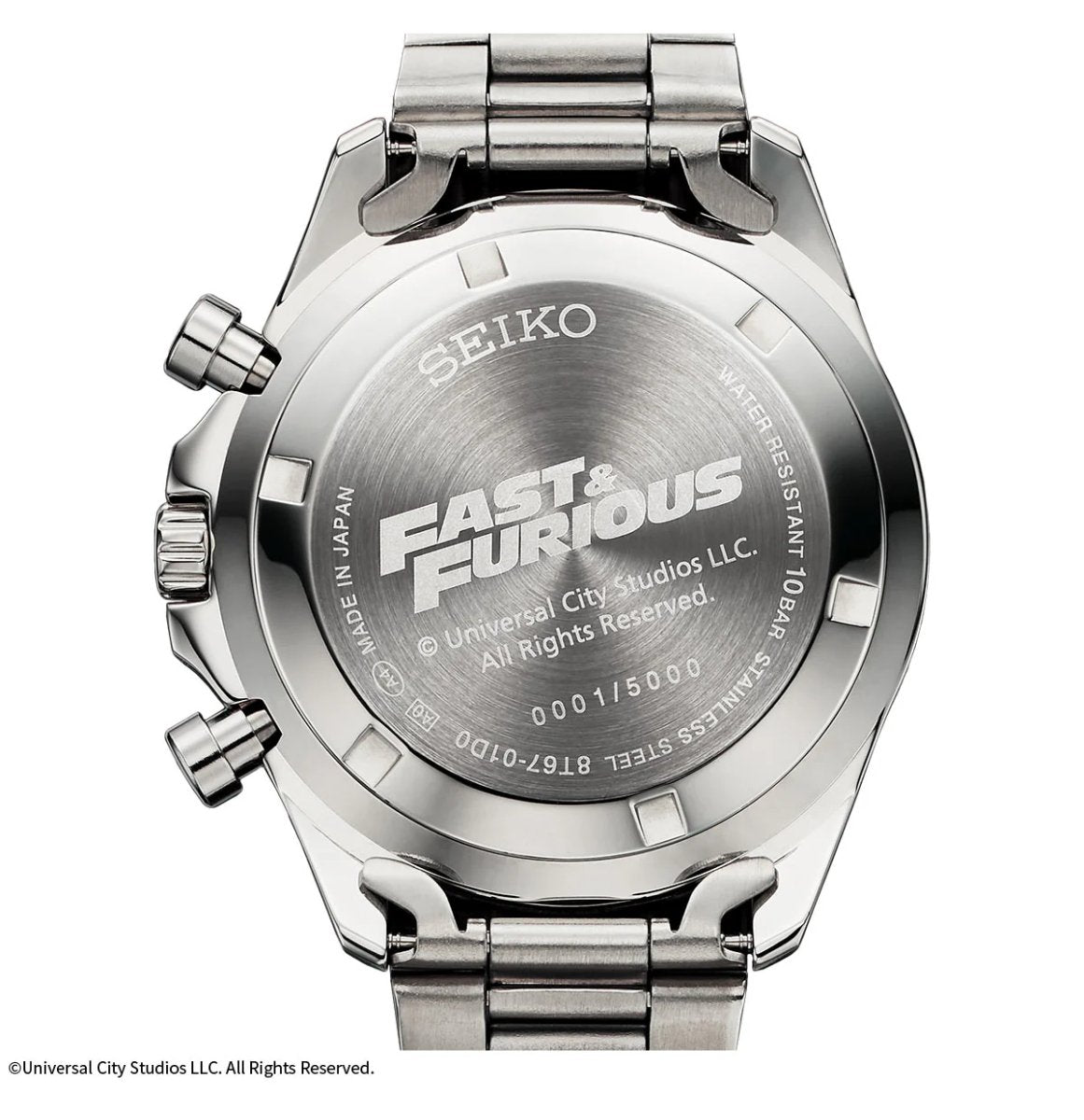 Fast & Furious: 2 Fast 2 Furious x SEIKO Limited edition Watch - Bstorekw