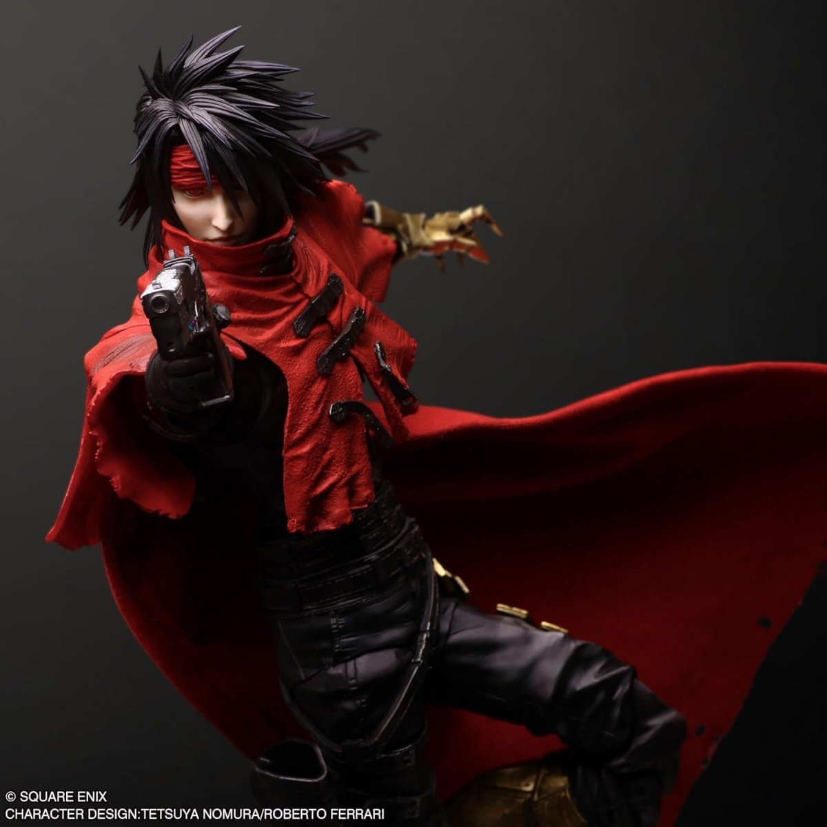 Final Fantasy VII Rebirth Play Arts Shin Vincent Valentine Action Figure - Bstorekw