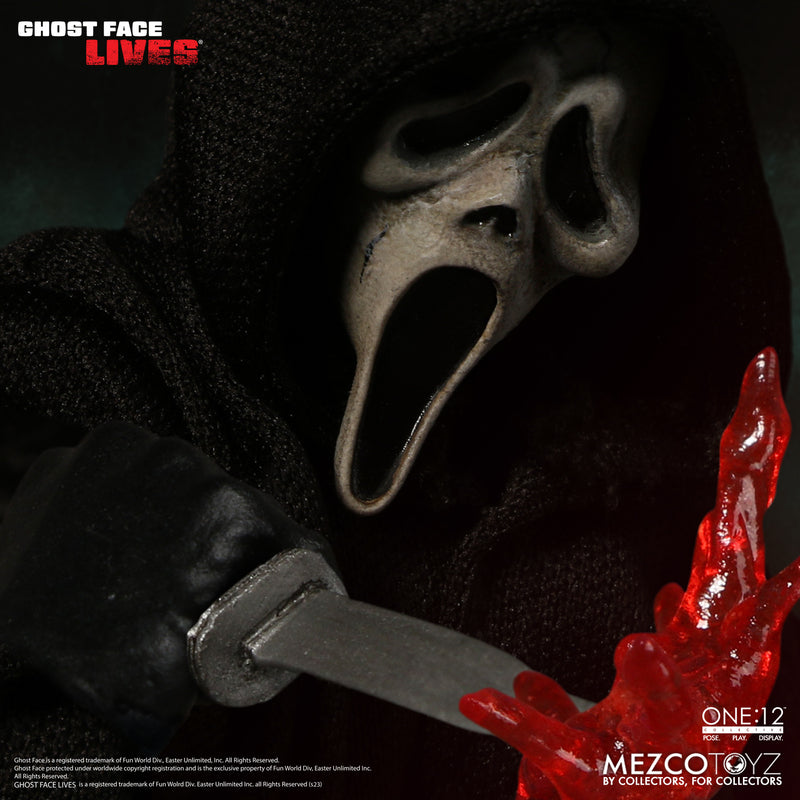 Mezco Toyz 1/12 Ghost Face 6 inch Movable Figure