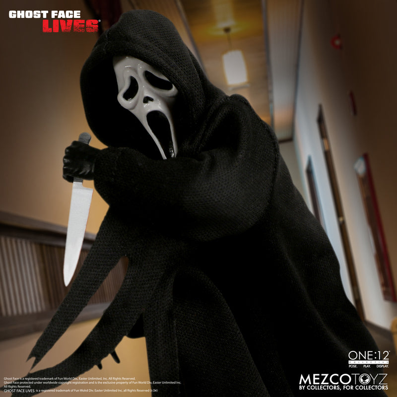 Mezco Toyz 1/12 Ghost Face 6 inch Movable Figure