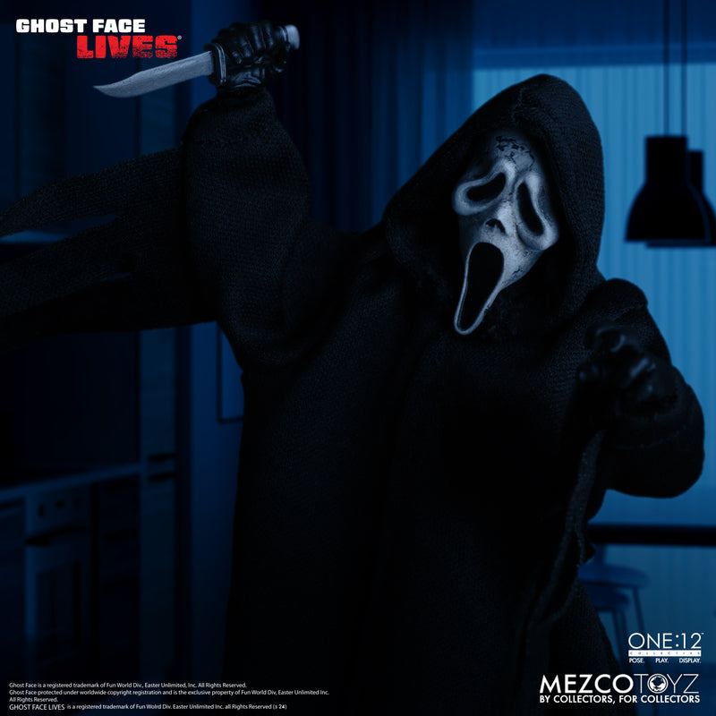 Mezco Toyz 1/12 Ghost Face 6 inch Movable Figure