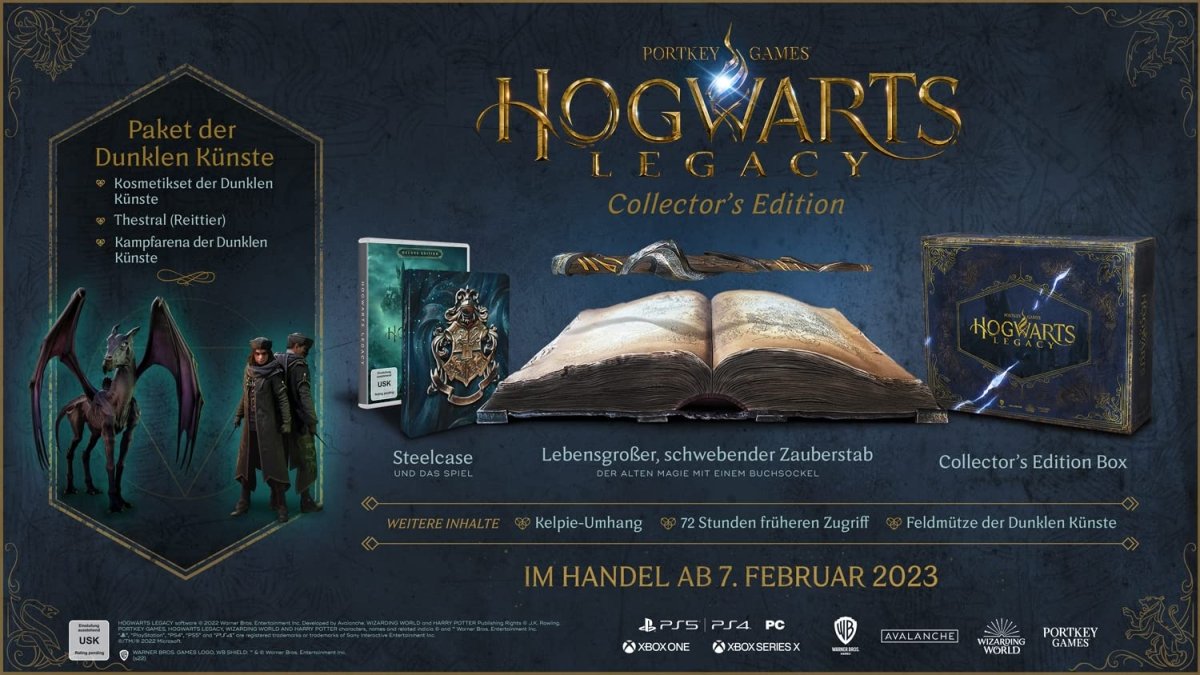 Harry Potter Hogwarts Legacy Collectors Edition PS5 R2 - Bstorekw