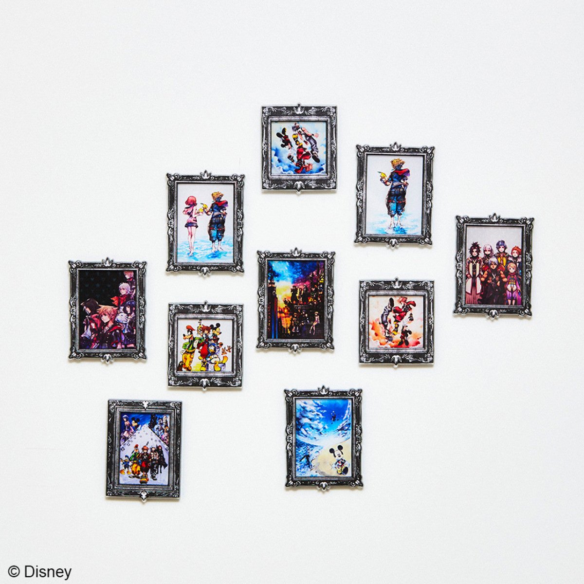 Kingdom Hearts Acrylic Magnet Gallery Vol. 3 (Set of 10 Pieces) - Bstorekw