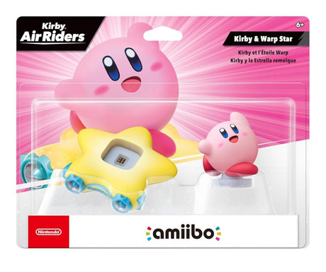 Kirby & Warp Star - KirbyAir Riders Series Amiibo - Bstorekw
