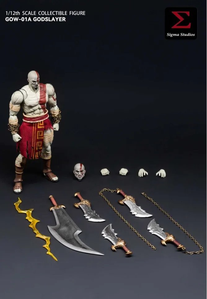 Kratos 1/12 Action figure (God Of war) - Bstorekw