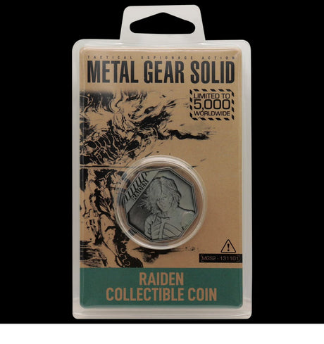 Metal Gear Solid 2 Raiden Coin - Bstorekw