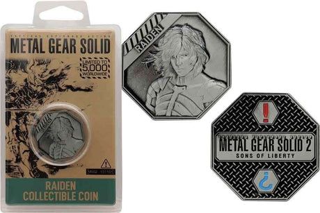 Metal Gear Solid 2 Raiden Coin - Bstorekw