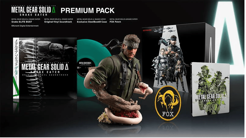 Metal Gear Solid Δ: Snake Eater Collector Edition + Deluxe Edition R2 - Bstorekw