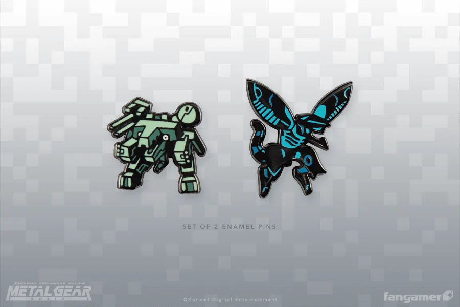 Metal Gear Solid REX & RAY Pin Set - Bstorekw