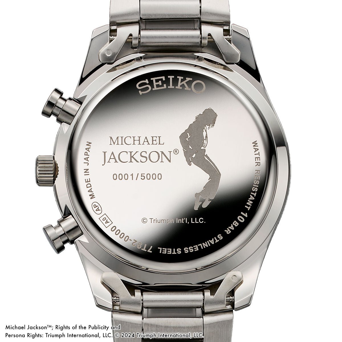 MICHAEL JACKSON × SEIKO COLLABORATION WATCH LIMITED EDITION - Bstorekw