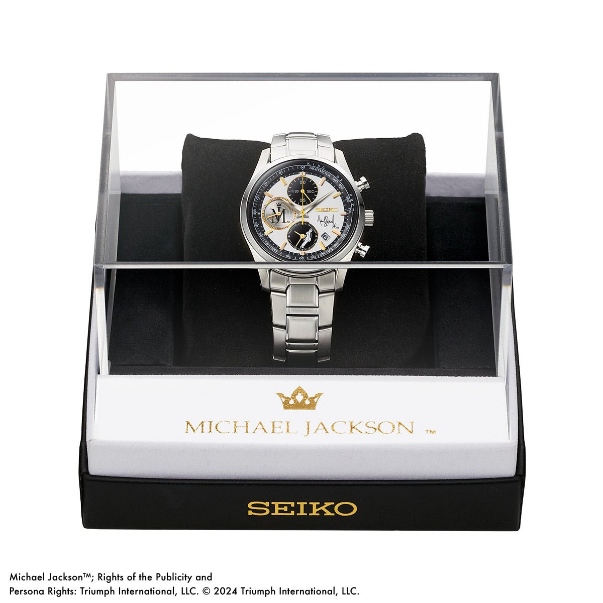 MICHAEL JACKSON × SEIKO COLLABORATION WATCH LIMITED EDITION - Bstorekw