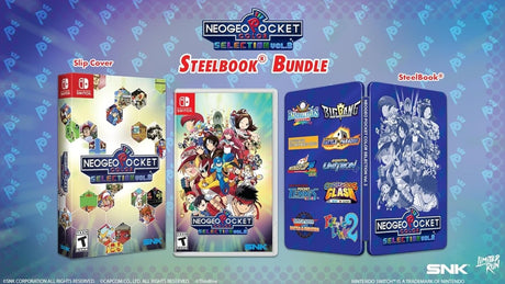 NEOGEO Pocket Color Selection Vol. 2 Steelbook Bundle - Nintendo Switch - Bstorekw