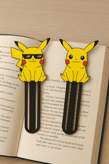 Pikachu Bookmark Set of 2 - Bstorekw