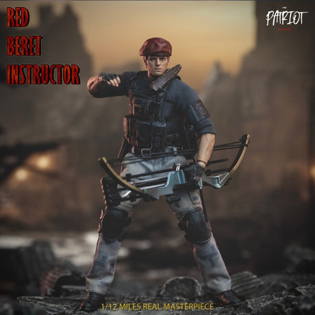 Resident Evil 4 - Red Beret Instructor Krauser Figure 1/12 Action figure - Bstorekw